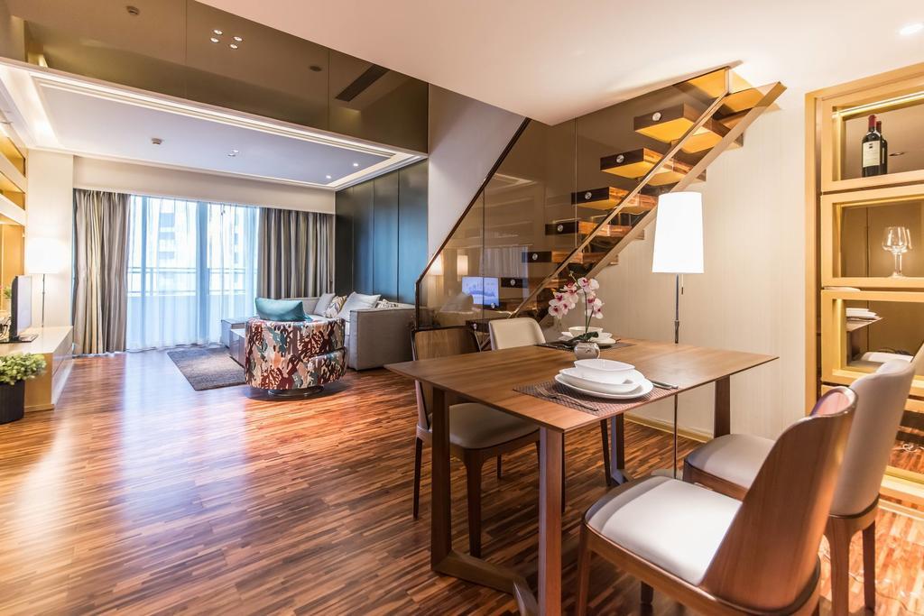 一呆公寓广州保利中达店 Kanton Exteriér fotografie