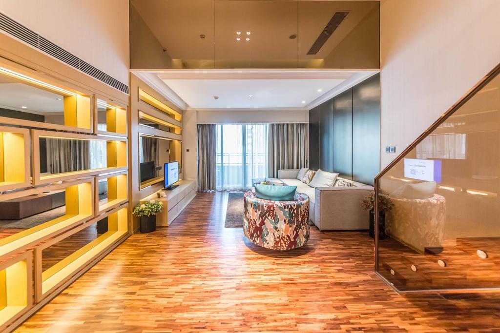 一呆公寓广州保利中达店 Kanton Exteriér fotografie